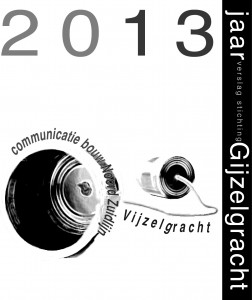 Jaarverslag 2013 Gijzelgracht cover